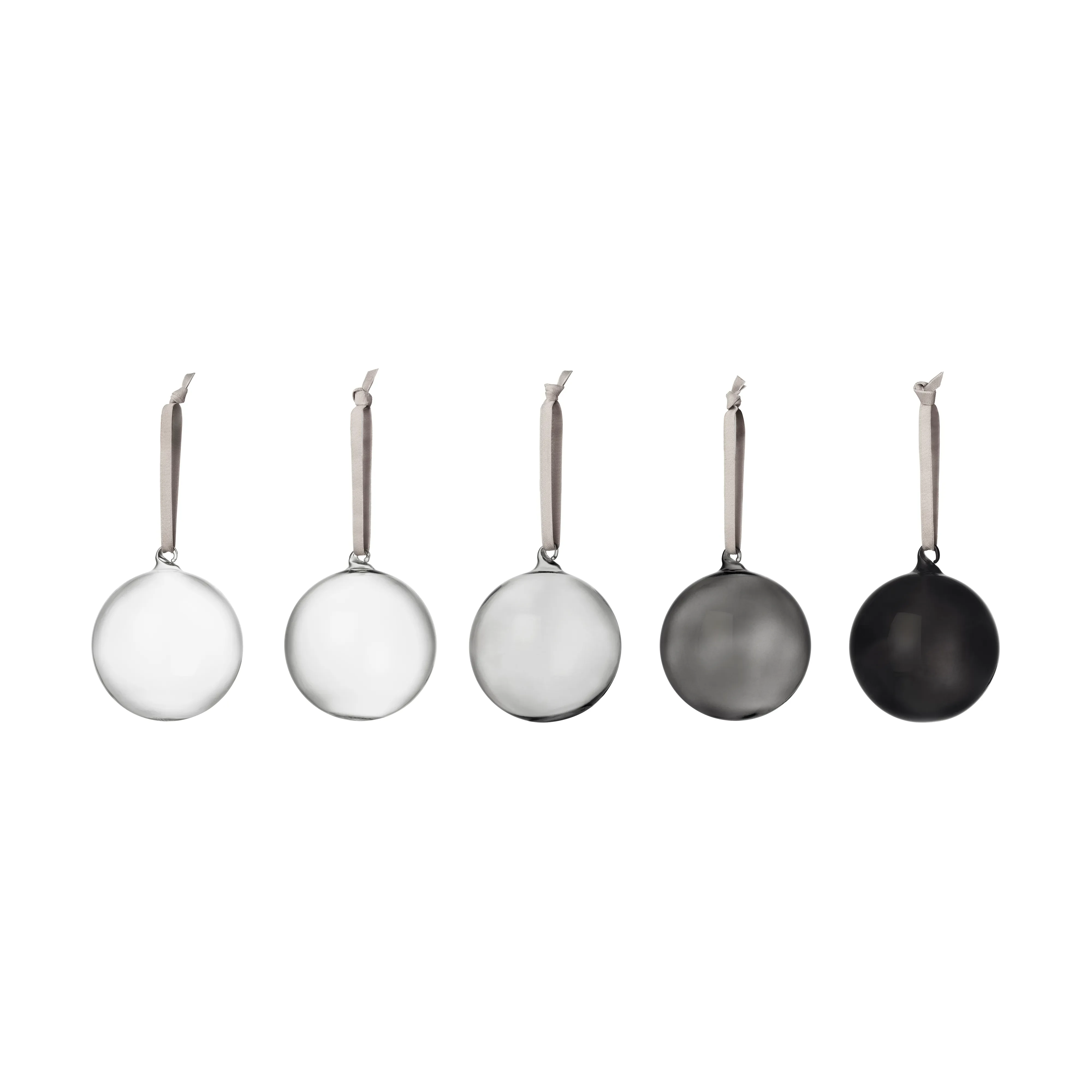 Iittala glaskula Ø8 cm 5-pack, grå