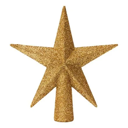 Julgransstjärna Guld Glitter